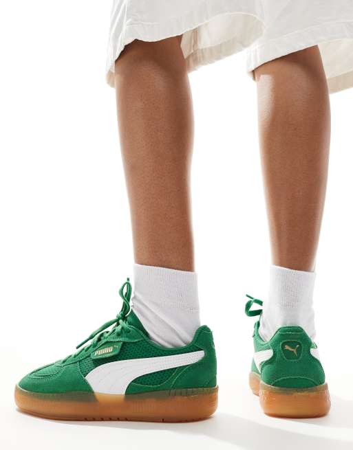 Puma green high tops deals