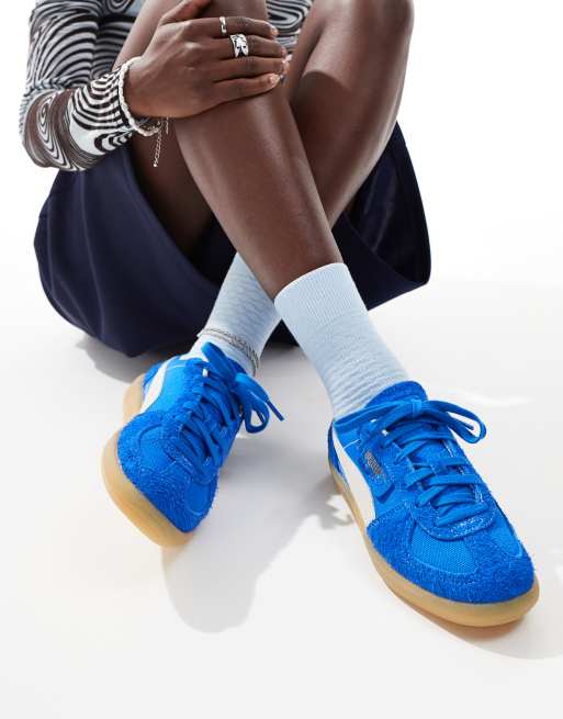Puma unisex blue sneakers deals