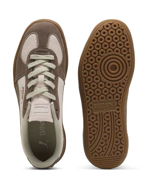Puma Palermo Wine Club trainers in brown and pink, 2 of 4