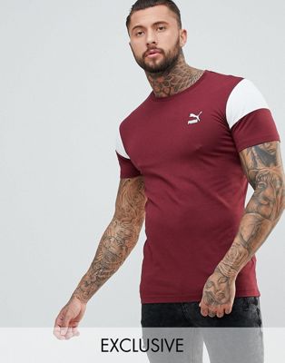 Puma panel t-shirt in muscle fit in 