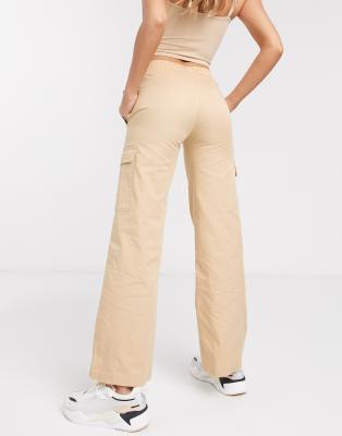 asos beige cargo pants