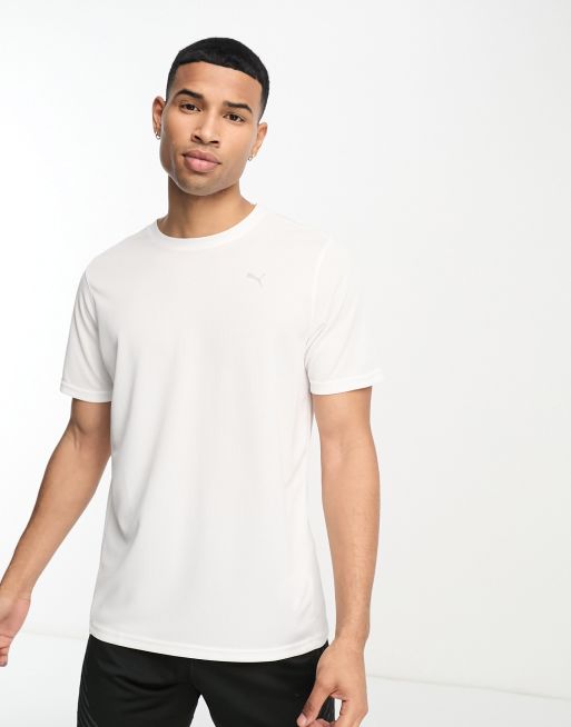 Puma white t shirt 2024 mens