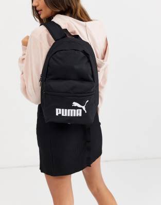 Puma Phase small backpack in black | ASOS