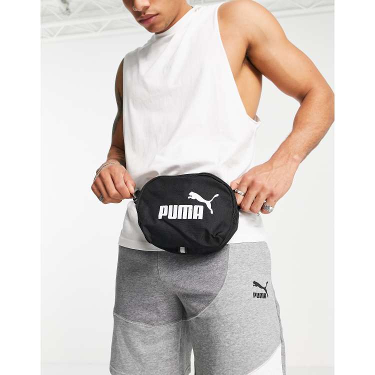 Puma phase waist bag in black