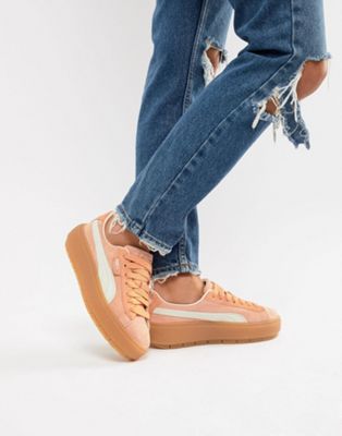 puma trace platform sneakers