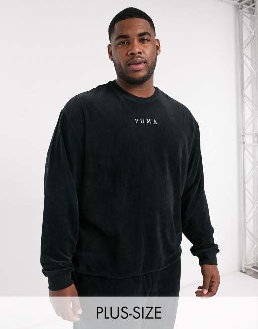 Puma Plus - Loungeset van corduroy in zwart, exclusief bij ASOS, 2 van 3