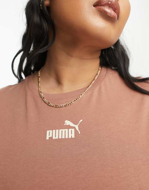 Tee shirt shop puma femme brun