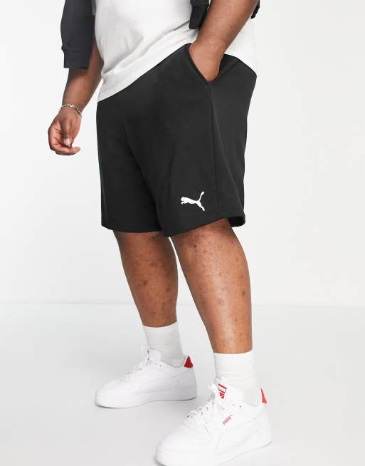 PUMA PLUS Essentials – Czarne szorty o długości 10 cali z logo z kotem, 3 z 4