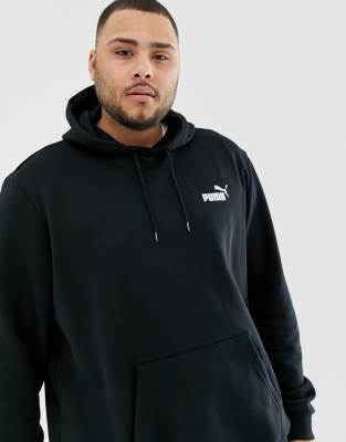 puma small logo hoodie