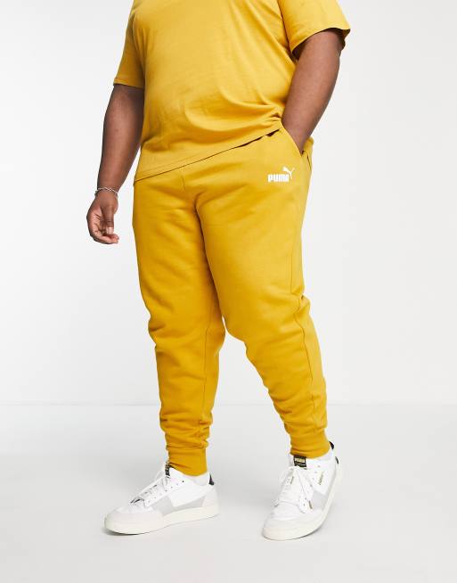 Puma joggers 2025 mens yellow