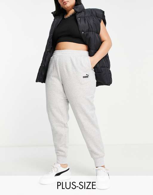 Puma sweatpants sale womens grey