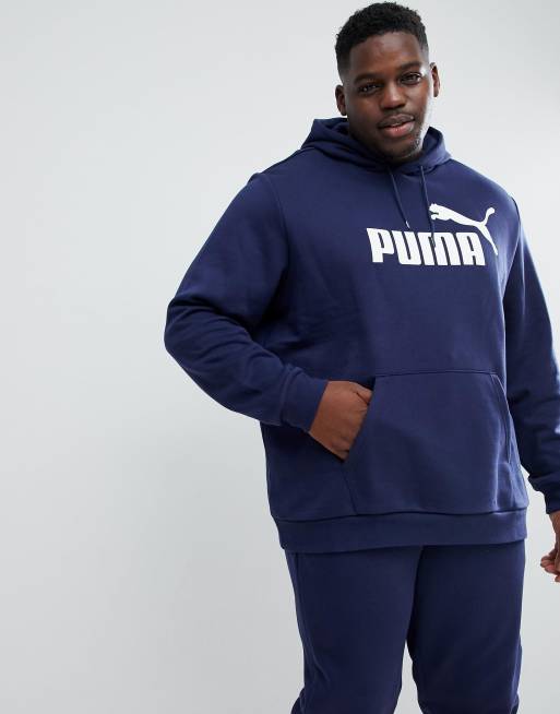 Puma essential fleece on sale hoodie