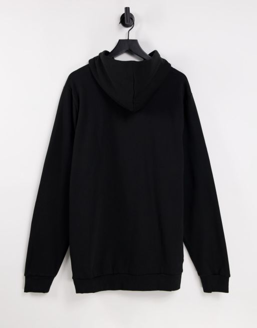 PUMA Plus – Essentials – Schwarzer Kapuzenpullover mit kleinem Logo, 2 von 4