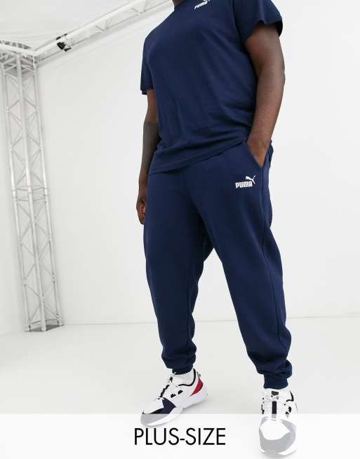 Puma core 2025 fleece joggers navy