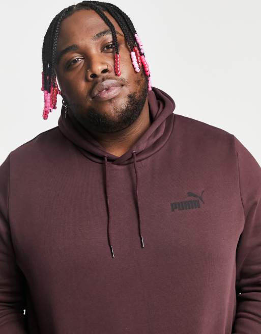 Burgundy shop puma hoodie