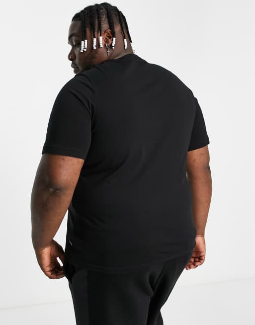 Puma PLUS Essentials small logo t-shirt in black, 4 of 4