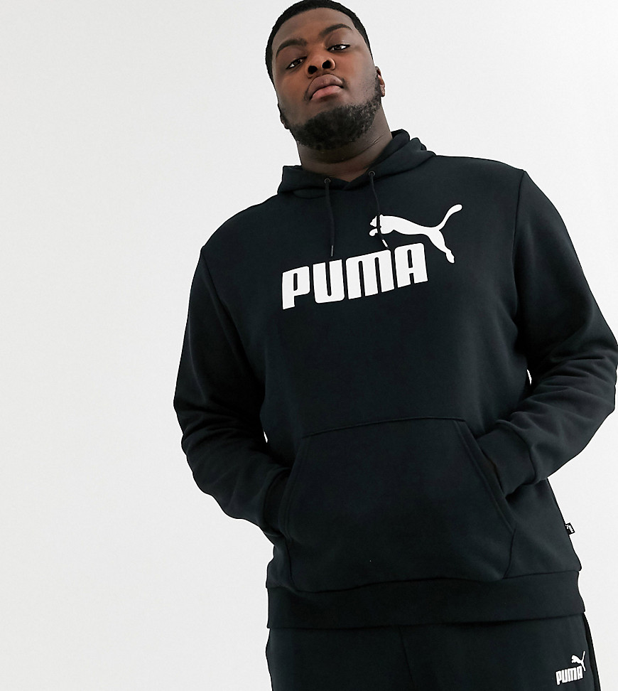 Puma Plus Essentials – Svart huvtröja 85174301