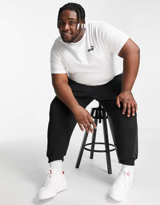 Puma Plus - Essentials - T-shirt à petit logo - Blanc, 3 de 4