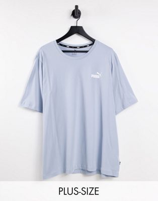 Puma Plus Essentials t-shirt in blue fog