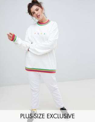 puma jumper white