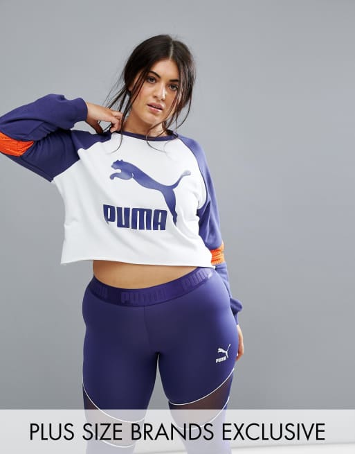 Puma Plus - Felpa con cut-out - In esclusiva per ASOS