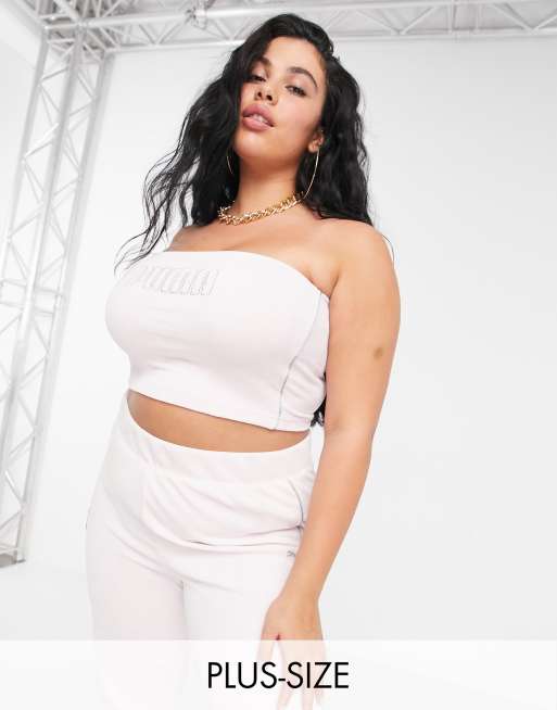 PUMA Plus - Icons 2.0 - Top a fascia rosa