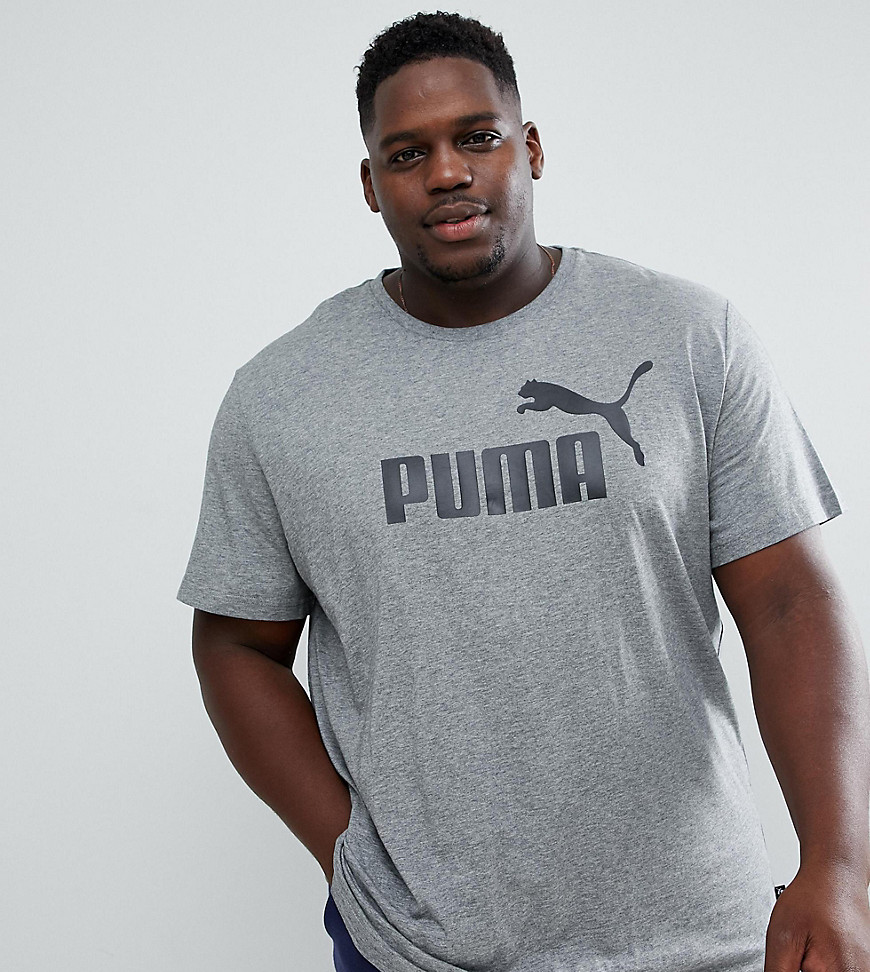 Puma - PLUS - Musthaves - T-shirt in grijs 85174003