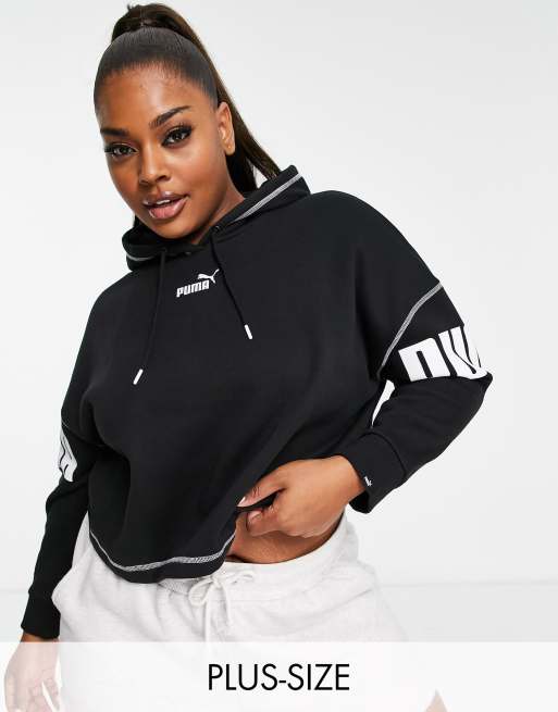 Puma Plus Power hoodie in black