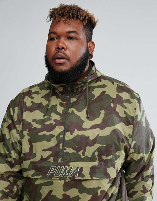 Puma camo outlet windbreaker