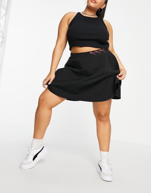 plus size puma skirt