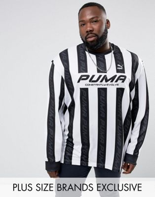 puma retro football t shirt