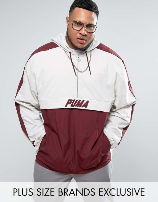 Puma half zip jacket discount