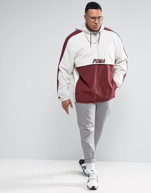 Vintage half zip windbreaker discount