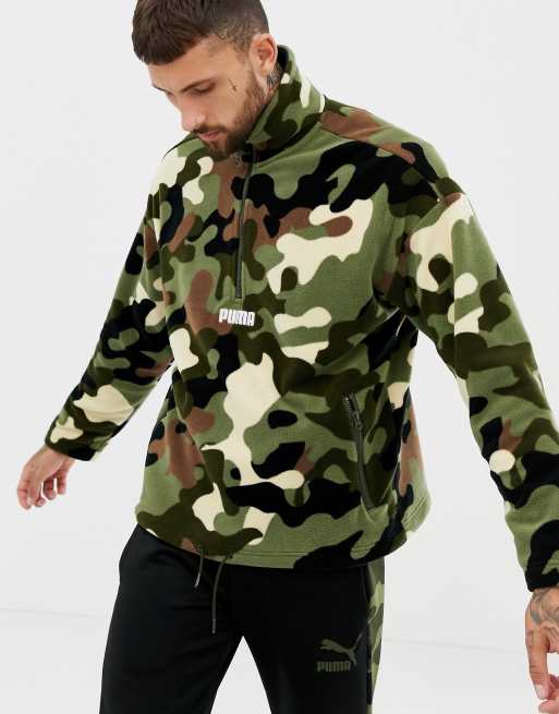 Puma store camo fleece