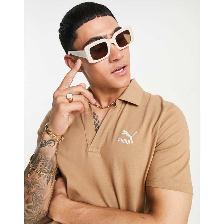 Tan puma shirt online