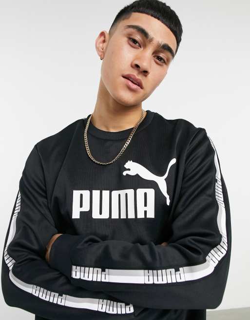 Puma crew neck outlet sweater