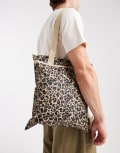 [Puma] PUMA Pop leopard print tote bag-Multi One Size MULTI