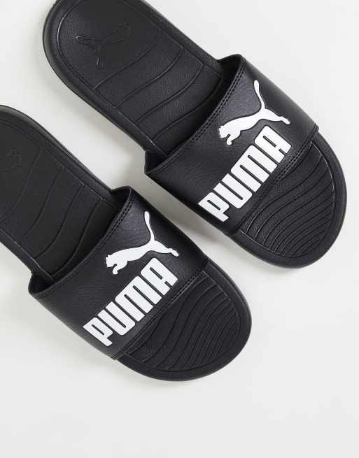 Puma popcat 2024 slides leopard