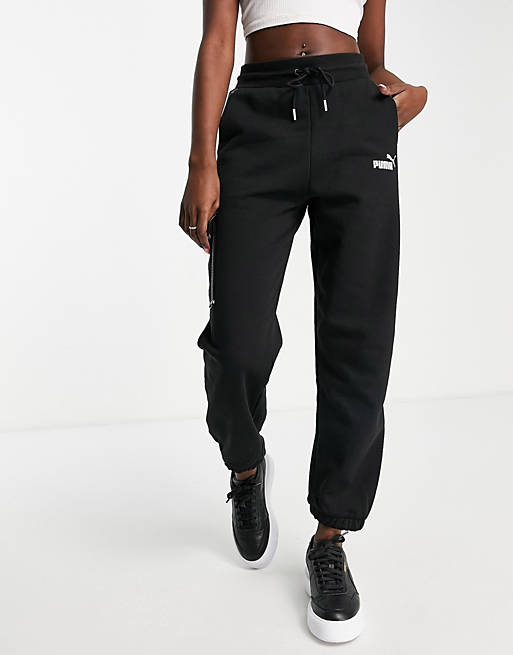 Tracksuits Puma Power cargo joggers in black 