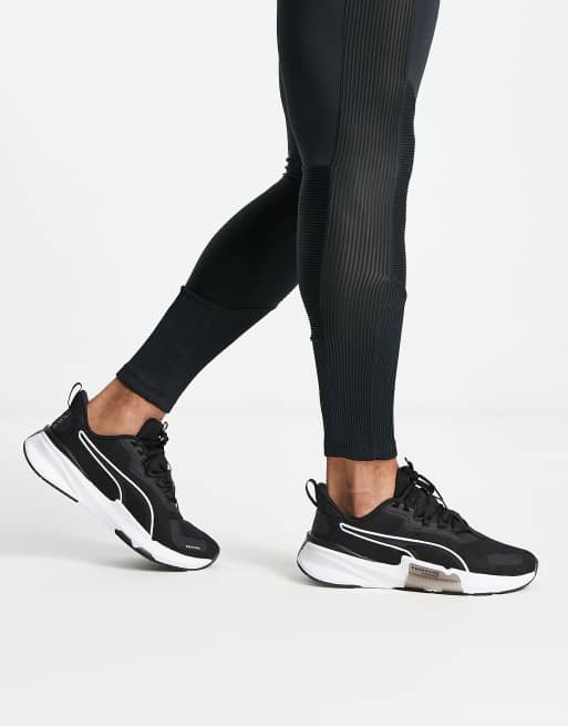 PUMA PowerFrame TR sneakers in black and white | ASOS