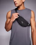 [Puma] PUMA PR Classic running waist bag in black One Size BLACK