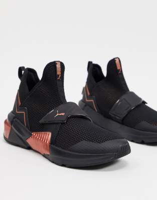 puma provoke xt black and gold