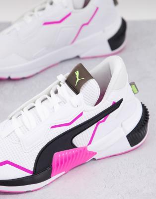 puma provoke xt white pink