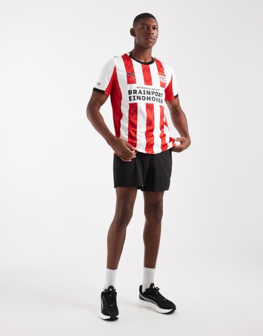 Puma PSV Eindhoven 25/26 home jersey in white and red | ASOS
