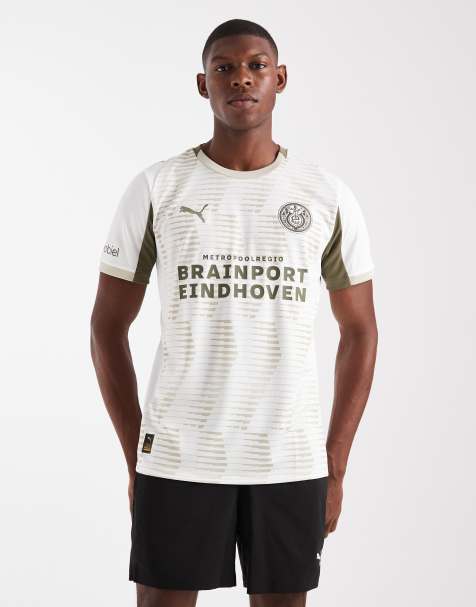 Puma Psv eindhoven 25/26 third jersey in puma white-desert dust - view 1