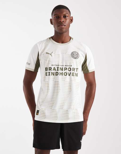 Puma Psv eindhoven 25/26 third jersey in puma white-desert dust
