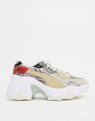puma animal print sneakers
