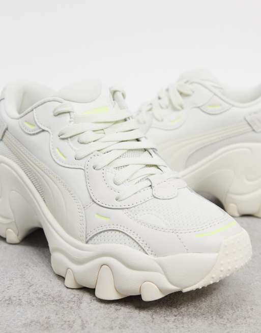 Puma Pulsar Wedge sneakers in grey ASOS