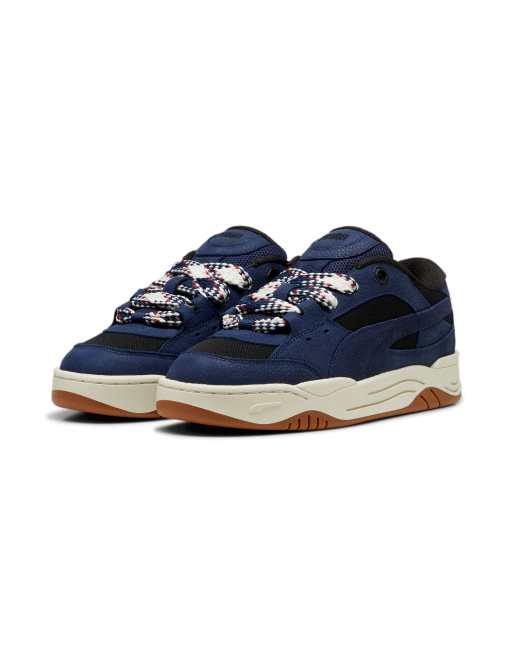 Puma Puma 180 lace interest sneakers in puma black club navy