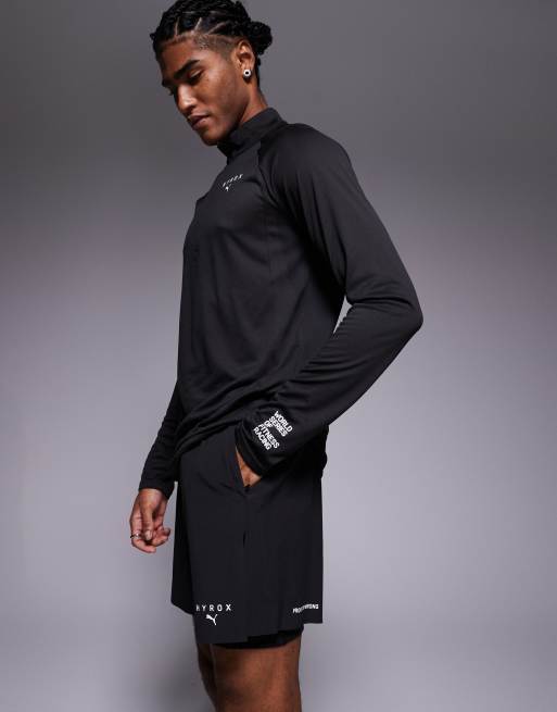 Puma Puma x hyrox 2in1 training shorts in puma black